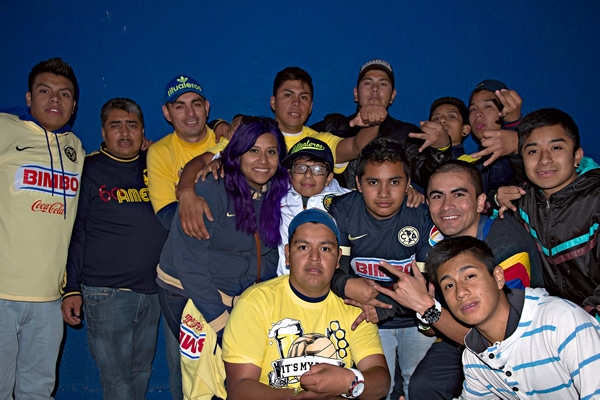 Los seguidores azulcremas realizaron el viaje a Pachuca.