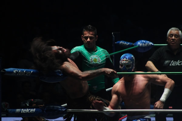 Los técnicos mostraron su lado rudo.