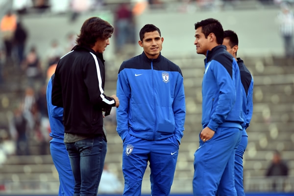 Los Tuzos afinaron los últimos detalles antes del inicio del duelo.
