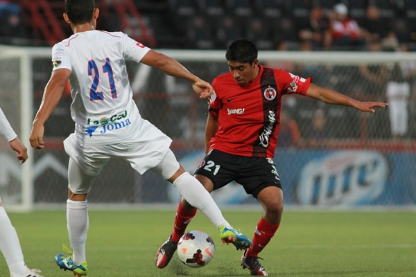 Los Xolos no dejaron de insistir en busca de la ventaja.