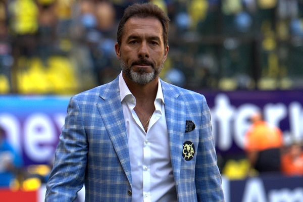 Matosas se mostró tranquilo previo al duelo.