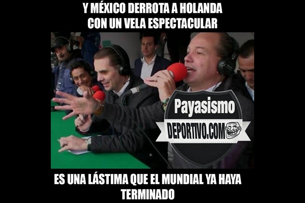 Los memes de la victoria de México.