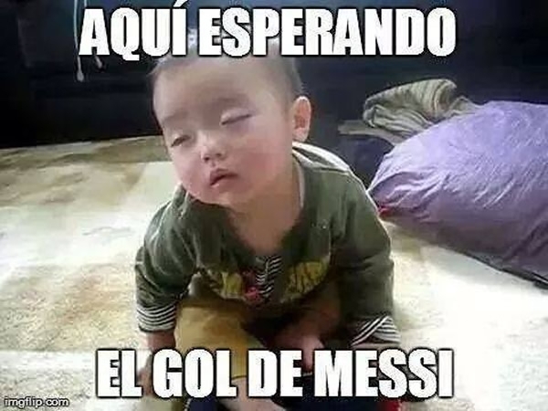 Messi no se salvó de que su nombre apareciera en los memes.