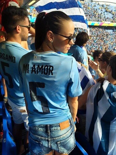 Michaela Hamsík, esposa y bella musa de Walter Gargano. 