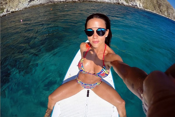 Michaela Hamsík, esposa y bella musa de Walter Gargano. 