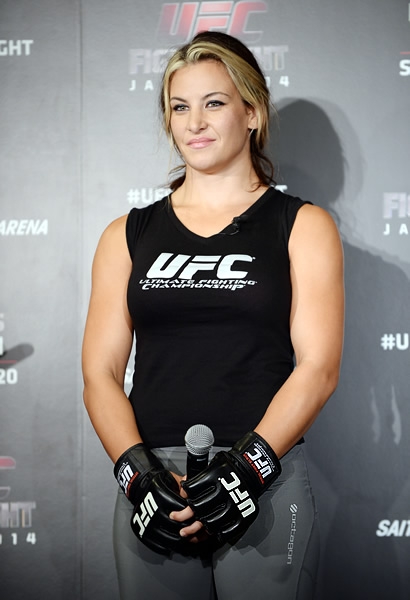Miesha Tate, una musa peligrosa en el octágono de UFC.