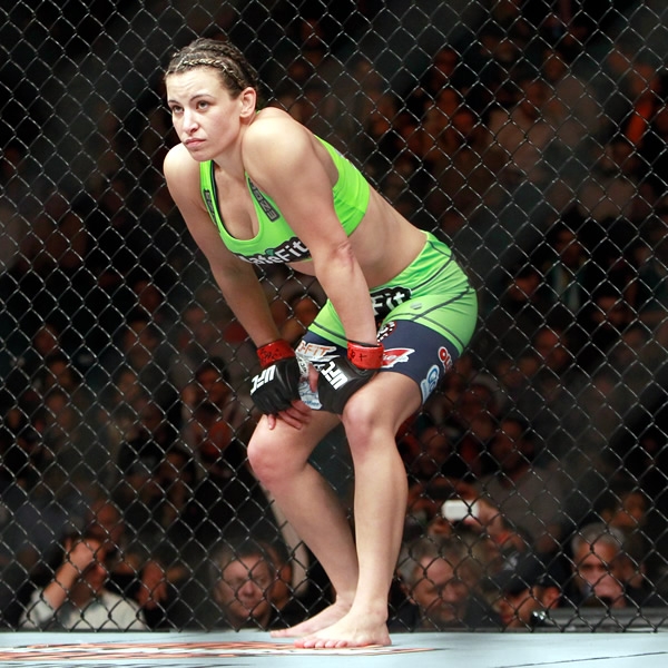 Miesha Tate, una musa peligrosa en el octágono de UFC.