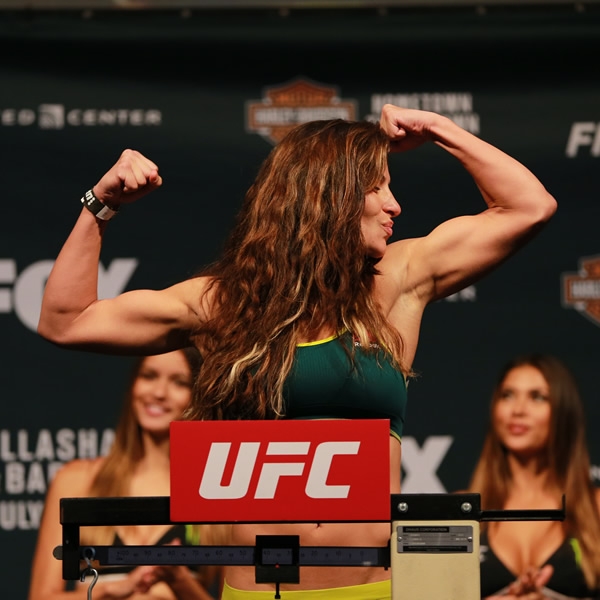 Miesha Tate, una musa peligrosa en el octágono de UFC.