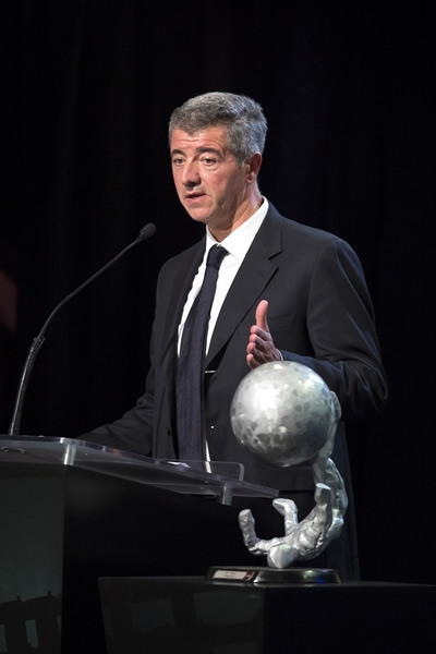 Miguel Gil, propietario del Atlético de Madrid, compartió experiencias.
