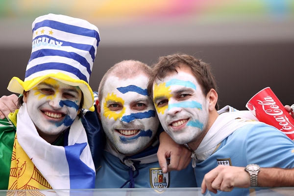 Miles de uruguayos hicieron el viaje.