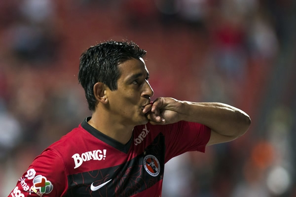 Moreno logró poner en ventaja a su equipo al minuto tres.