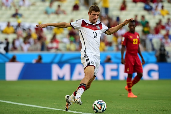 Müller fue pieza importante en el duelo frente a Ghana.