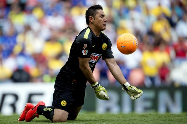 Muñoz no ha podido hacer nada en el primer tiempo.