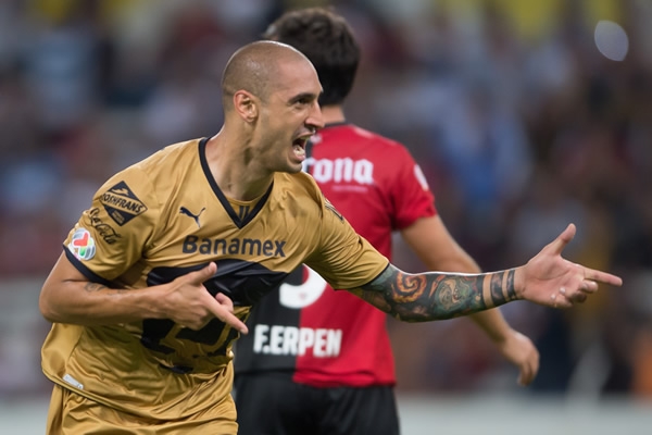Nahuelpán anotó el que adelantaba a Pumas.