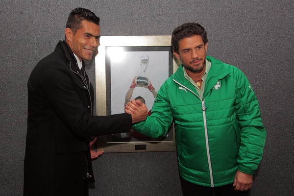 Oswaldo fue reconocido como el Guerrero de Honor.