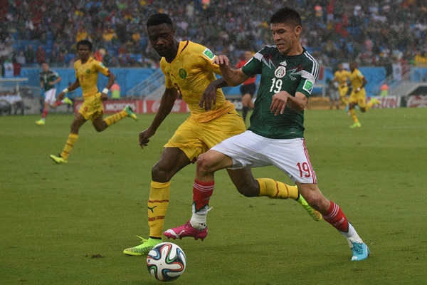Peralta buscó hasta que consiguió su gol.