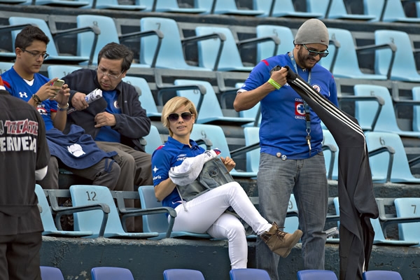 Poca asistencia por parte de la afición cementera.