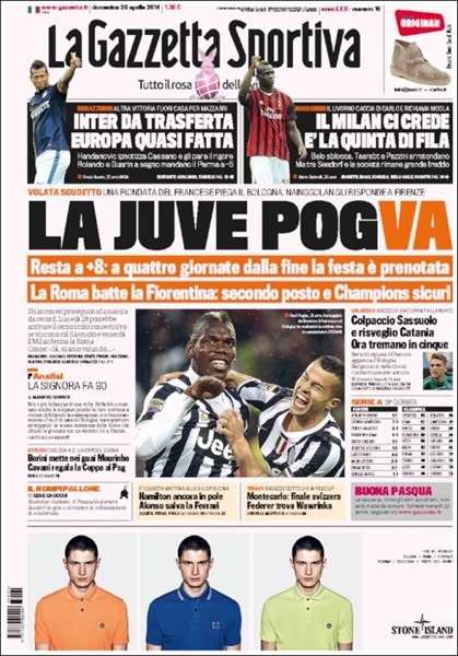 Portada del 20 de abril de 2014.