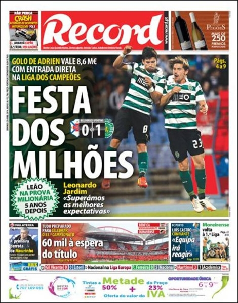 Portada del 20 de abril de 2014.
