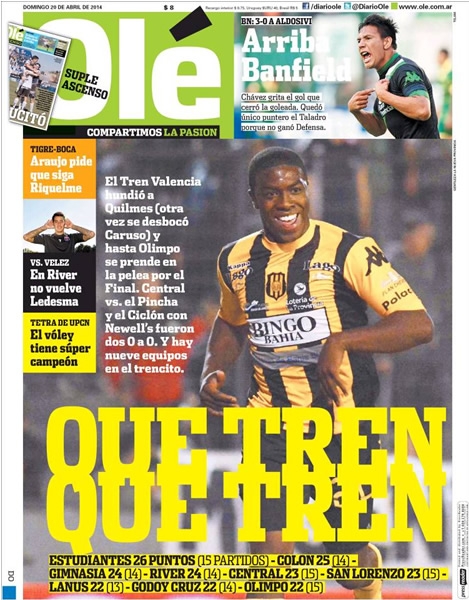Portada del 20 de abril de 2014