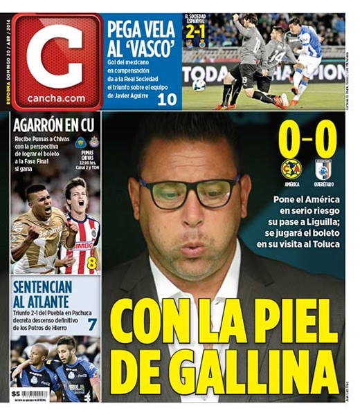 Portada del 20 de abril de 2014
