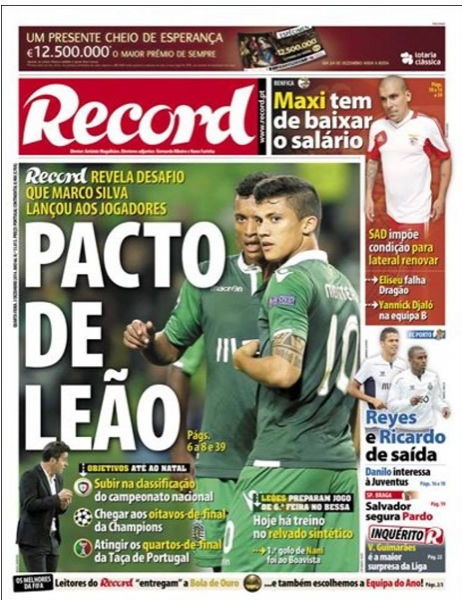 Portada del 3 de diciembre de 2014.