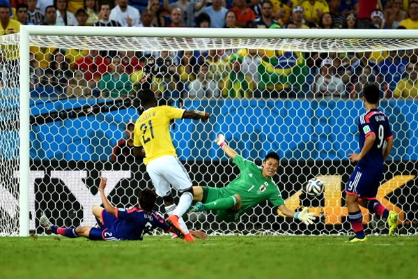 Primer gol para el jugador del Porto en la Copa del Mundo.