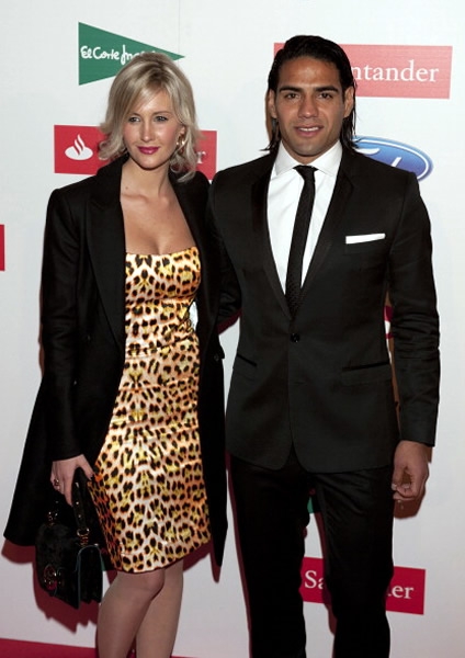 Radamel Falcao y Lorelei Dahiana Tarón, amor cafetalero.