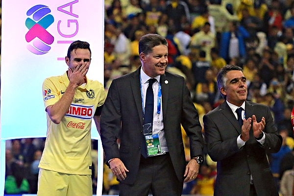 Ricardo Peláez y José Romano también festejaron.