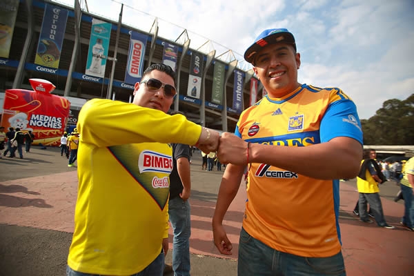 Rivalidad sólo en la cancha.