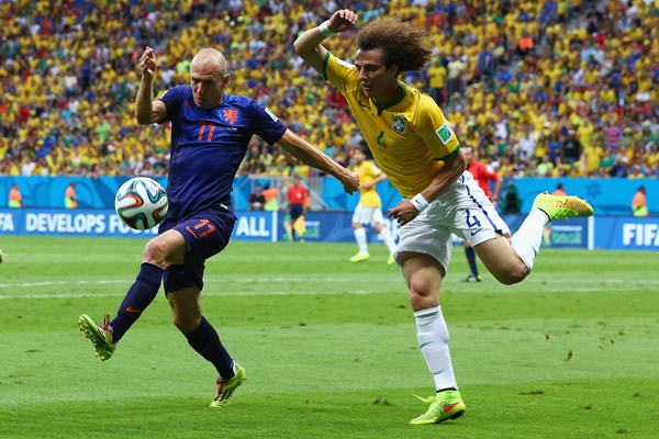 Robben buscando una oportunidad.