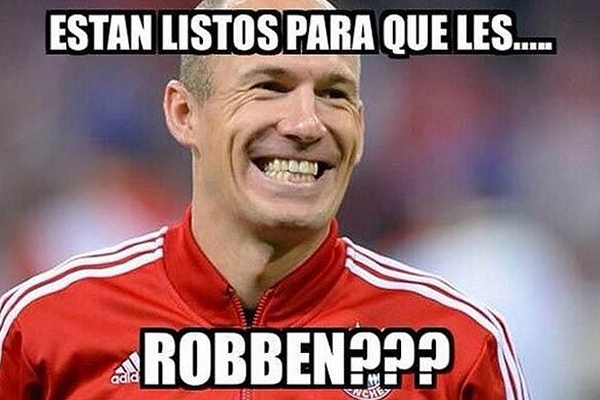 Robben se convirtió en el enemigo público número de los mexicanos.