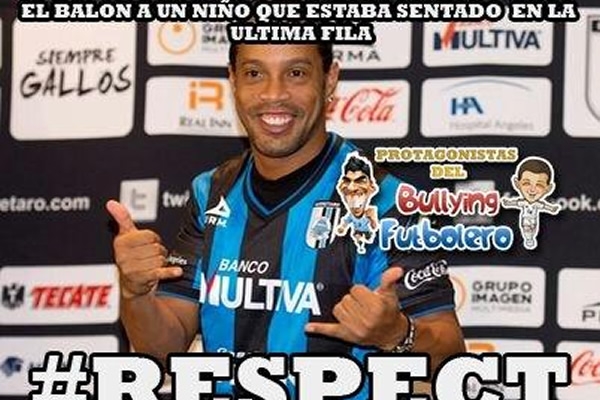 Ronalinho debutó en la Copa MX (Twitter: Bullying Futbolero)