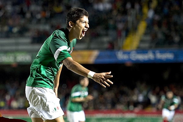 Saldívar marcó el cuarto gol de México.