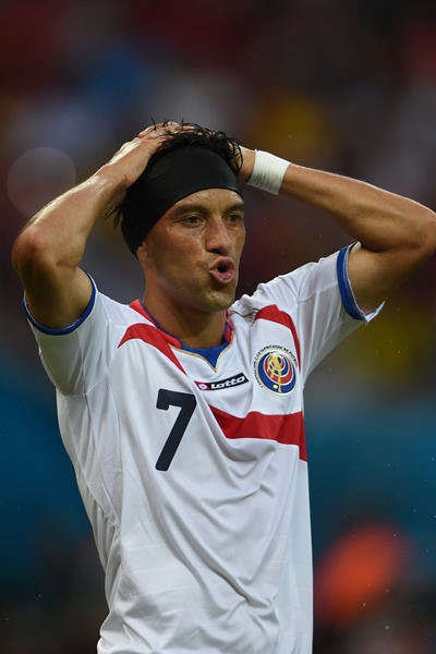 Samaras lamentó fallar la primera clara del encuentro.