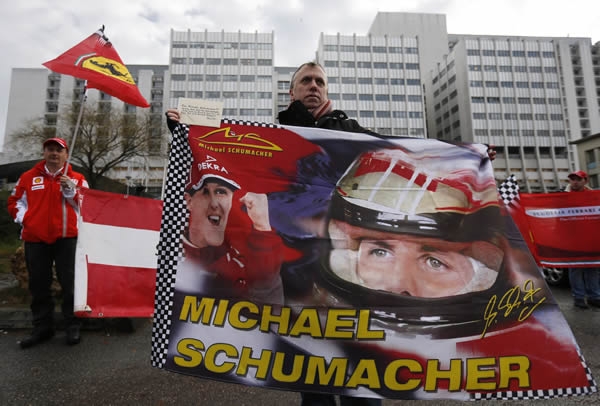 Schumacher sigue en estado crítico.