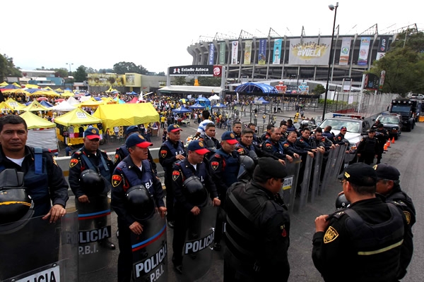 Se epera un fuerte operativo dentro y fuera de la cancha.
