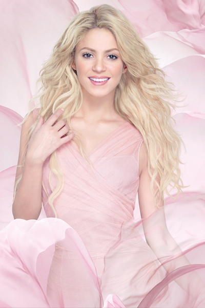 Shakira, la novia de Gerard Piqué.