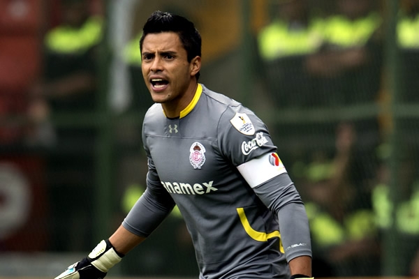 Talavera celebró la superioridad parcial de su equipo.