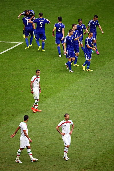 Terminó el encuentro en la Arena Fonte Nova.