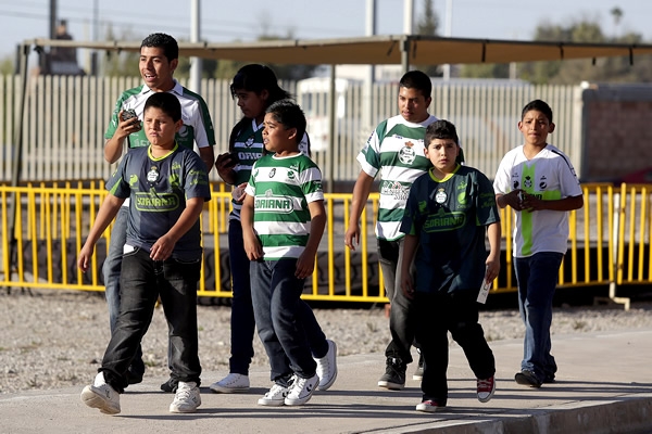 Todo listo para que de inicio el debut libertador de Santos Laguna.