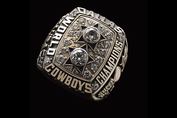 Todos los anillos de Campeón del Super Bowl.