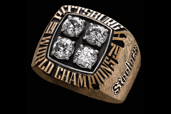 Todos los anillos de Campeón del Super Bowl.