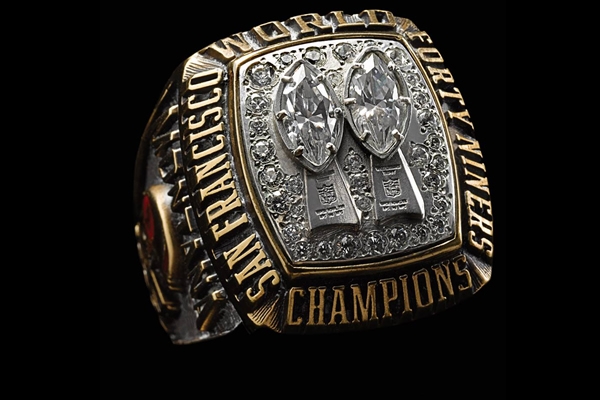 Todos los anillos de Campeón del Super Bowl.