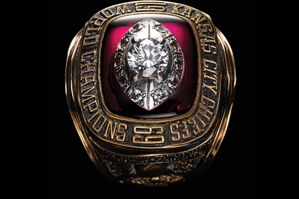 Todos los anillos de Campeón del Super Bowl.