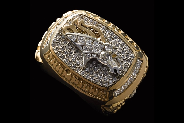 Todos los anillos de Campeón del Super Bowl.