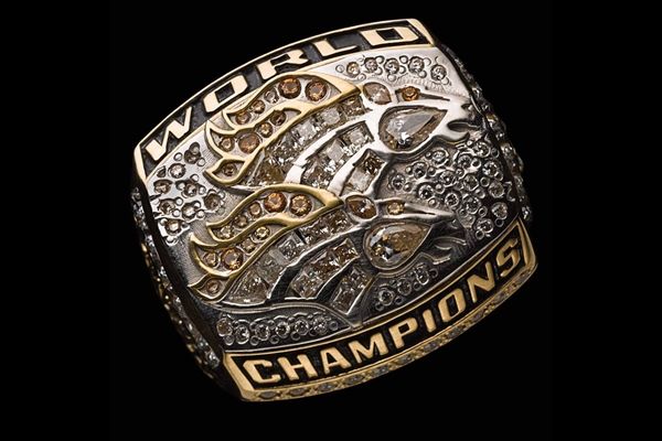 Todos los anillos de Campeón del Super Bowl.
