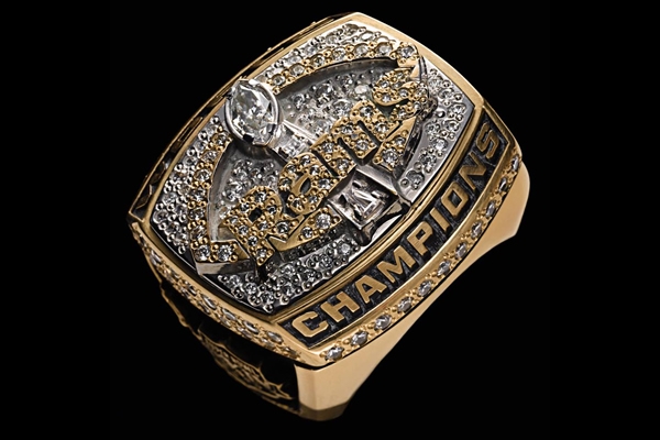 Todos los anillos de Campeón del Super Bowl.