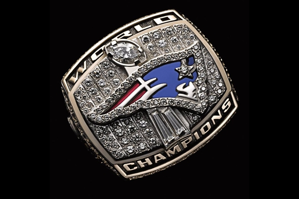 Todos los anillos de Campeón del Super Bowl.