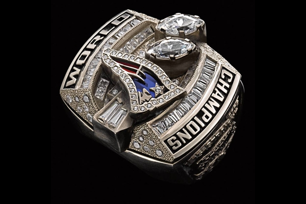 Todos los anillos de Campeón del Super Bowl.